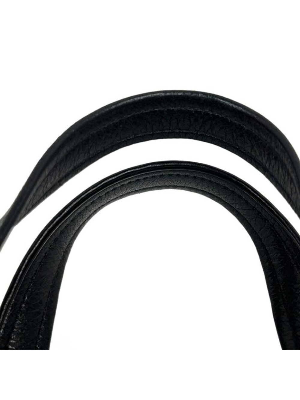 Balenciaga Handbag Barbes Small Black Leather - Picture 9 of 11